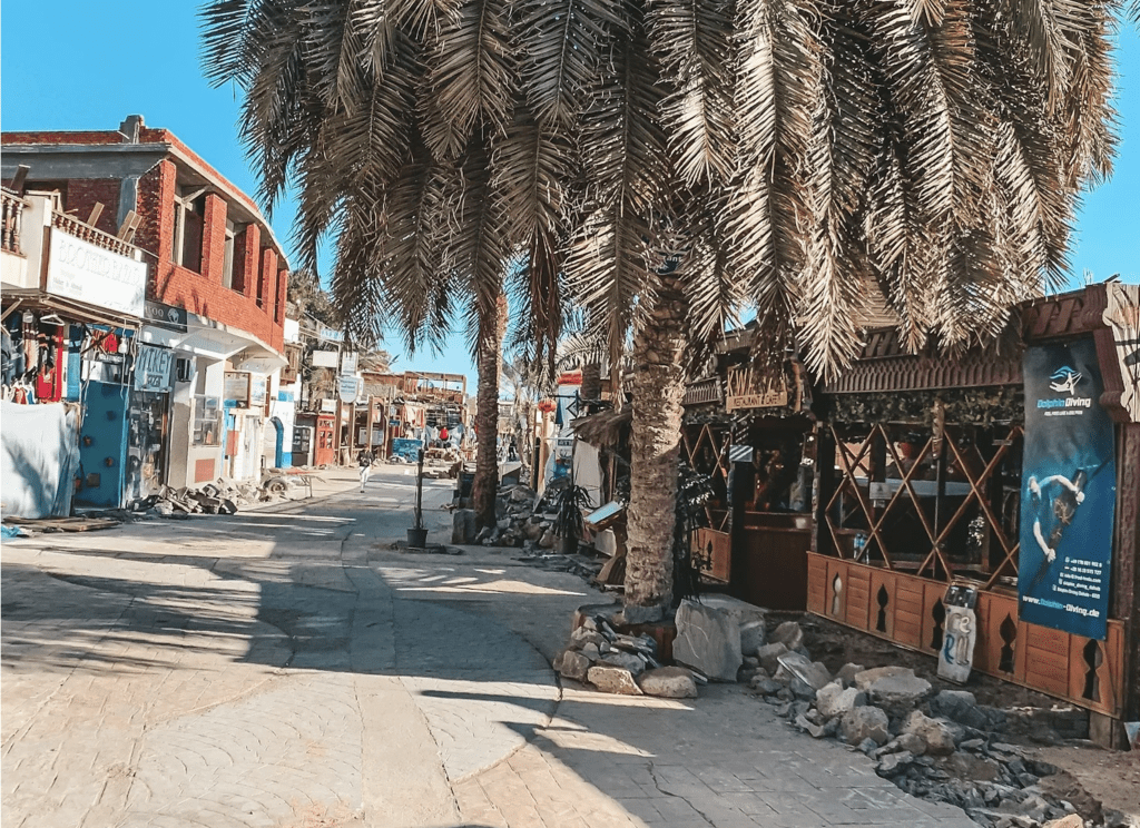 Dahab promenade